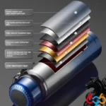 600ml Thermos Cup Vacuum Flask 316 Stainless Steel Large Capacity - Image 4