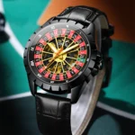 ONOLA New Brand Design Men Mechanical Watches Creative Rotating Dial Roulette - Image 5