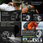 2026 New SmartWatch Men Militray Outdoor GPS Tracking Sport Watches - Image 2