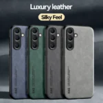 Luxury Leather Ultra Thin Phone Case For Samsung Galaxy S26 S25 S24 S23 S22 S21