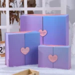 Gradient Color Double Open Creative Love Gift Box Valentine's Day Birthday - Image 4