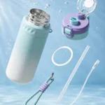 Mist Spray Water Bottle Stainless Steel Vacuum Insulated Sports Thermal - Image 5