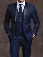 Elegant Men's Suit Sets- Slim Fit Tuxedo Set for Weddings - Image 5