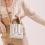 Designer Brand Cross-body Bag New Color Clash Pleated Fashion Shoulder - Image 3