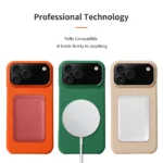 for Magsafe Case for iPhone 17 15 16 18 Pro Max Air Lychee Natural Cowhide - Image 4
