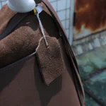 Large Capacity Autumn Winter Suede Leather Tote Bag Frosted Cowhide H - Image 5
