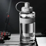 2 Liter Big Water Bottle With Straw 2L/1.5L/1L/0.6L Large Capacity School Gym - Image 6
