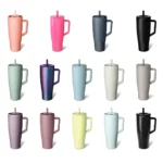 1L Large Capacity Water Bottles In Various Styles Insulated Cups In Vacuum - Image 2