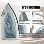 Electric Iron Portable Mini Garment Steamer Steam Iron For Clothing - Image 2