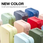 Mixi Puristic Design Travel Luggage Rolling Wheel Hardside Women Suitcase - Image 4
