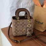 Luxury Women Bag 2026 New Vintage Classic Monogram Handbag Fashion Designer