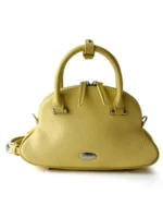 Women Cowskin Genuine Leather Bag Fashion Design Shell Totes Office Ladies Handbag - Image 6