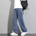 2026 New Korean Men's Casual Long Jeans Classic Man Straight Denim - Image 5