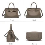 FOXER Genuine Leather Women's Handbag Luxury Crossbody Bag Casual Lady Fashion - Image 4