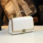 Designer Brand Leather Crocodile Print Shoulder Bag New Commuter Crossbody - Image 3