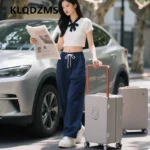 KLQDZMS ABS+PC Suitcase Large Capacity Trolley Case Women's Boarding - Image 4