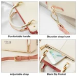 FOXER Split Leather Women's Shoulder Bag Elegant Handbag 2026 New - Image 4