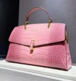 2026 New Genuine Leather Women's Handbags Luxury Fashion Lady Top Handle