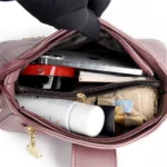 Fashion Women's Square Buckle Crossbody Bag Casual Shoulder Crossbody Bags - Image 6