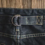 Maden Vintage 14oz Selvedge Raw Denim Jeans Horsehair Leather Patch Straight - Image 6