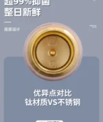 500ML New Guochao Peacock Titanium Coated Thermos Cup Vacuum Flasks - Image 6
