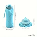 New Creative Silicone Folding Water Cup Outdoor Portable and Scalable Water - Image 3