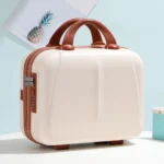 Portable Hand Suitcase With Password Lock Makeup Storage Bag Boarding Luggage