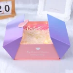 Gradient Color Double Open Creative Love Gift Box Valentine's Day Birthday - Image 2