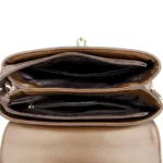 New Women's Soft Leather Shoulder Bags Multi-Layer Pockets Messenger - Image 6