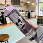Super Cute Cartoon Pattern Water Bottle - Premium Texture, Reusable - Image 3