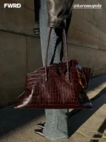 Brand Crocodile pattern genuine leather luxury Handbags High Quality alligator - Image 4