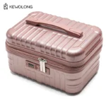 14 Inch Mini Carry On Suitcase with Handle & Lock, Portable Cosmetic