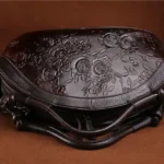 New Vintage Flower Printing Women Handbags Designer Cow Genuine Leather