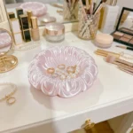 Flower Shaped Storage Tray, Household Jewelry Box, Plastic High-value - Image 3