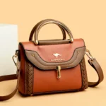 New Fashion Handbag Crossbody Bags for Women Faux Leather Bag Adjustable Strap Top Handle - Image 5