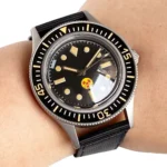New Tandorio 40mm Retro 50-Fathoms Diver Watches For Miyota 8215