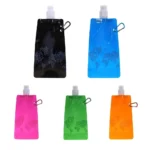 Portable Ultralight Foldable Silicone Folding Water Bottle Water Bag - Image 2