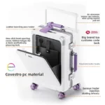 20"24"26 Inch Travel Suitcase PC Aluminum frame Wide Trolley Case Carry-on - Image 3
