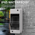 Distribution Box HT Series Junction Box 2/3 Way PC Plastic Outdoor Electrical IP65 - Image 4