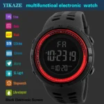 Digital Men Watch Military Sports Wristwatch - Image 4