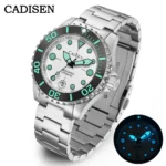 NEW 2026 CADISEN AQUA DIVER Brand Luxury Men Watches Automatic Watch