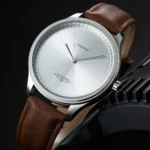 Top Brand Men's Watches Luxury Metal Case Analog Quartz Watches for Men Leathe - Image 5