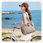 BAGSMART Tote Bag for Women Casual Sling Shoulder Handbag - Image 2