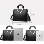 GENUINE VANDERWAH High Quality Pu Leather Casual Tote Luxury Handbags - Image 4