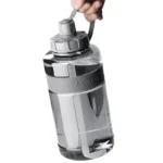 2 Liter Big Water Bottle With Straw 2L/1.5L/1L/0.6L Large Capacity School Gym - Image 3