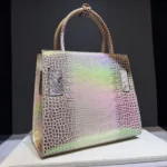 Alligator Leather Bag 2026 New Casual Leather Leather Hand Carry Shoulder - Image 4
