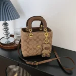 Luxury Women Bag 2026 New Vintage Classic Monogram Handbag Fashion Designer - Image 2