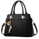 Gusure Luxury Handbag Women Crossbody Bag with tassel hanging Large Capacity - Image 3