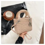 Leisure Business Diaper Bag For Ladies Unique Vintage Leather Handbag Large - Image 4