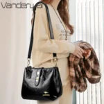 3 Layers Women 2024 Luxury Handbags Women Bags Designer Casual Shoulder Bags - Image 3